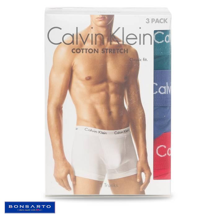 Calvin Klein Trunk 3'lü paket (Yeşil, Mavi, Kırmızı) **Beden: XL