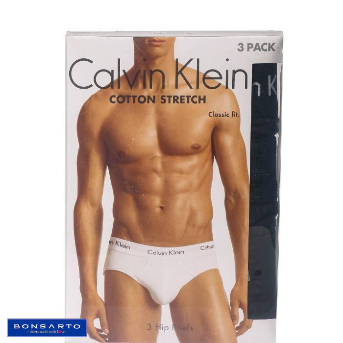 Calvin Klein Siyah Briefs 3'lü paket (Siyah Lastikli)  **Beden: S